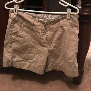 Tan shorts